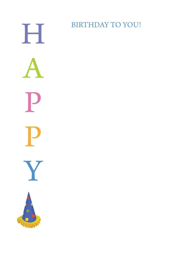 GAW1079 Party Hardy with Glitter Birthday Card