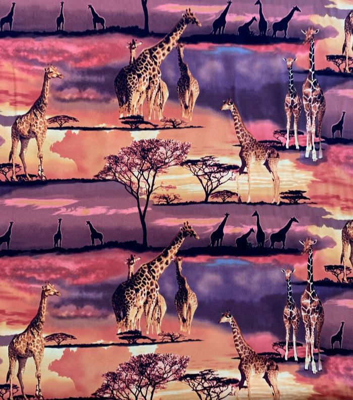 Giraffes on the Plains