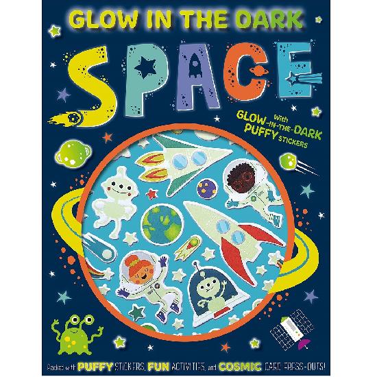Glow In The Dark Space Activity Book