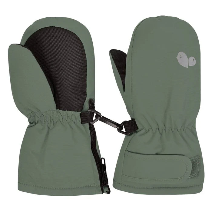 Green Nylon Mitts