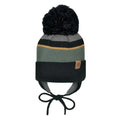 Grey Tuque With Ear Flaps