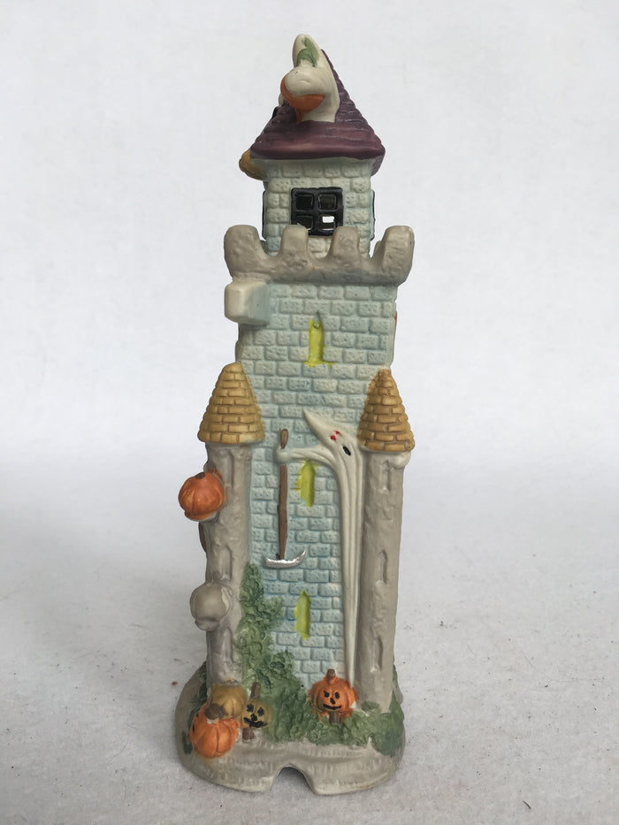 Halloween Lighted Porcelain Castle