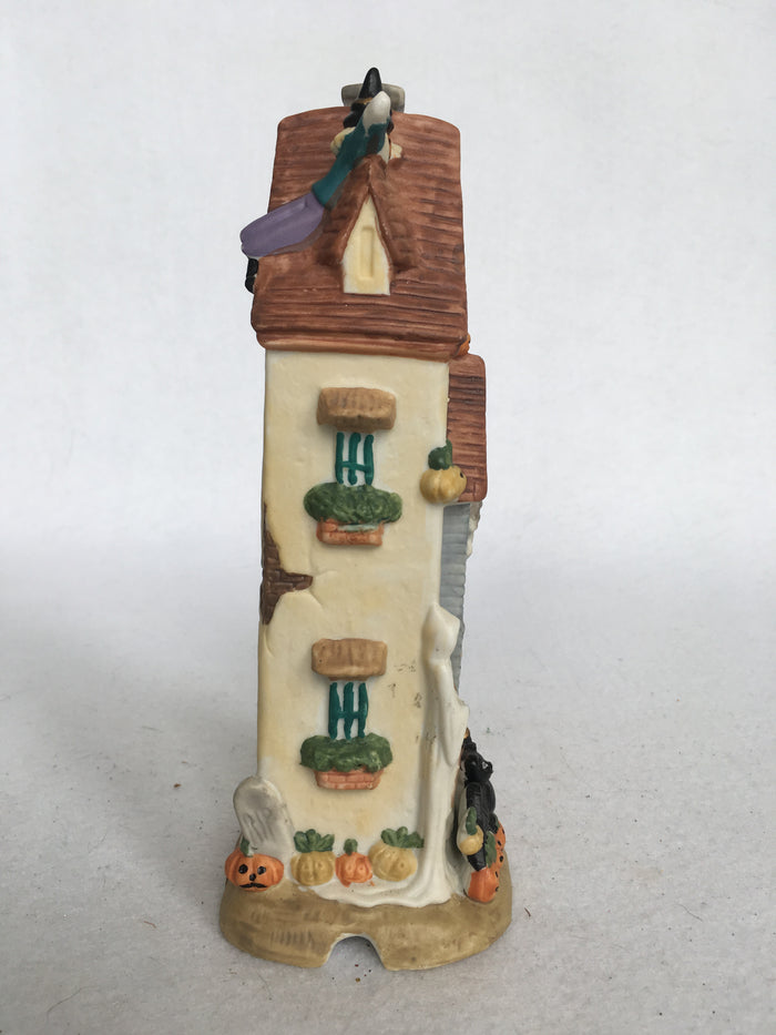 Halloween Lighted Porcelain Castle