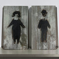His bathroom sign
Hers bathroom sign
3D restroom sign
Handmade wood sign
Reclaimed wood decor