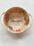 Harvest Melamine Thankful Bowl With Handles
