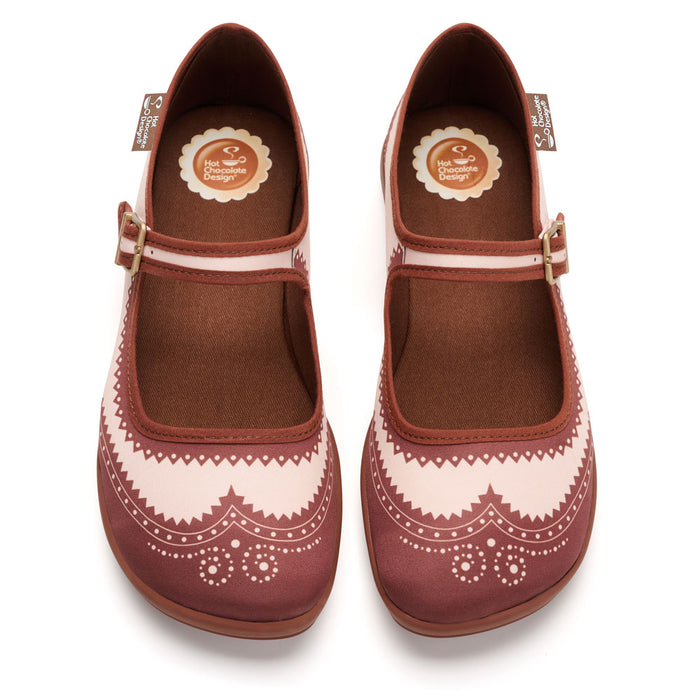 Havana Coffee Women's Mary Jane Flats