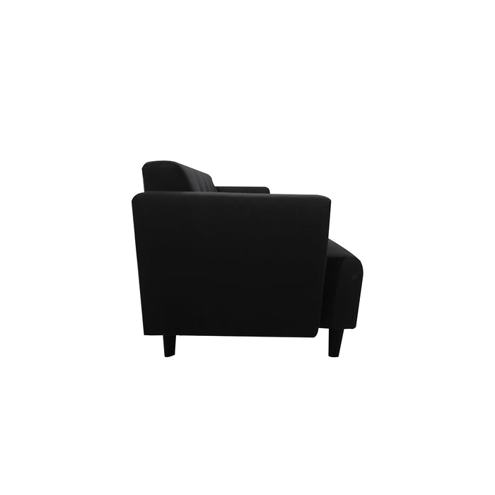 Hera Love Seat, side view