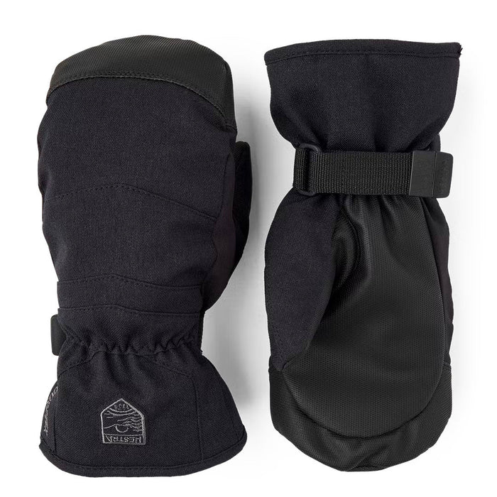 Hestra Kids Atlas Junior Gore - tex Mitt Black - Comor - Go Play Outside