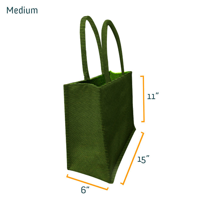 Hulma Tote-elle Asha Bag in green