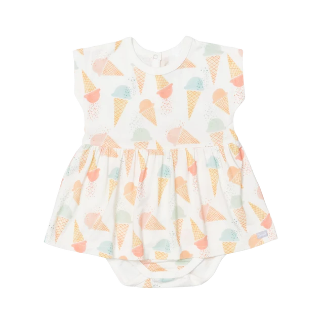 Ice cream onesie dress