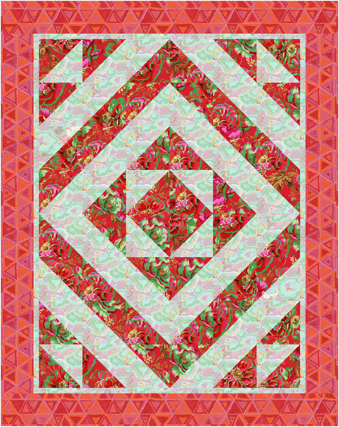 Kaleidoscope Pattern by Fabric Cafe 090933-01