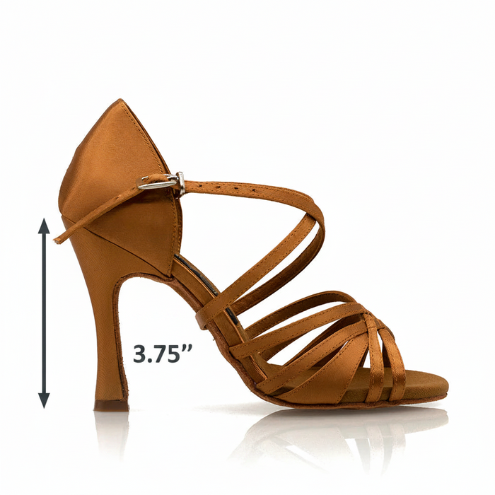 Kira - Tan Latin and Ballroom Dance Shoes