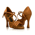 Kira - Tan Latin and Ballroom Dance Shoes