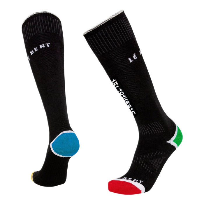 Le Bent Kids Core Light Cushion Snow Sock Black - Comor - Go Play Outside