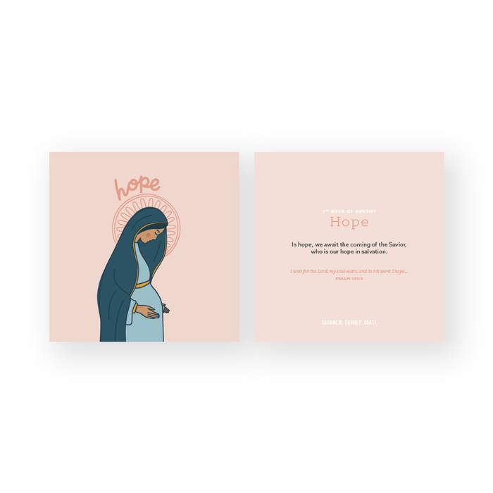 Liturgical Meditation Cards - Advent