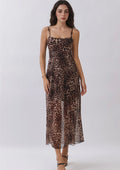 Long Chetah Dress