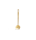 Long Serving Fork - Brass