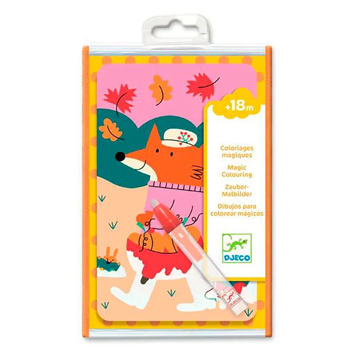 Magic Colouring Pages 4 Seasons