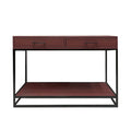 Maila Console Table with 2 Drawers & Shelf