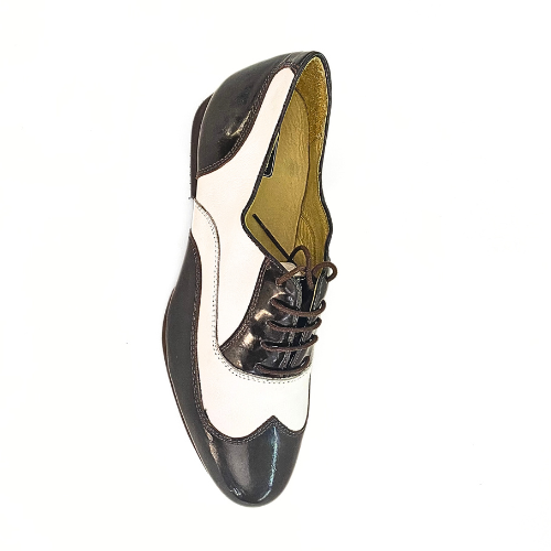 Mambo Tango Wingtip Mens Dance Shoes – Leather and suede sole