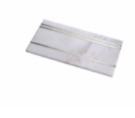 Marble & Brass Inlay Food Board
