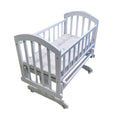 Maxine Baby Cradle, angled view