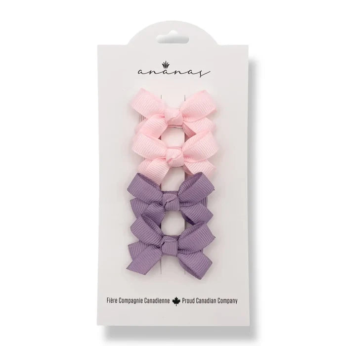 Mini bow clips