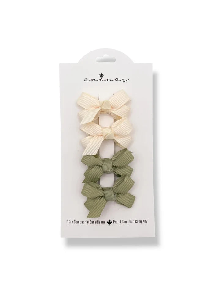 Mini bow clips