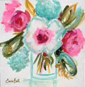 Mini Floral II painting Emma Bell - Christenberry Collection
