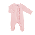 Modal Zipper Footie Frill