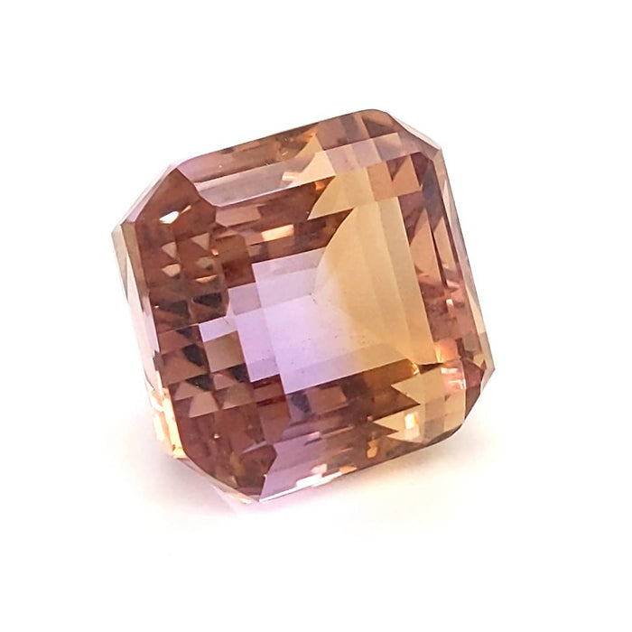 Natural Big Size Ametrine Bolivia Faceted | Square Shape | Size:18mm - The LabradoriteKing
