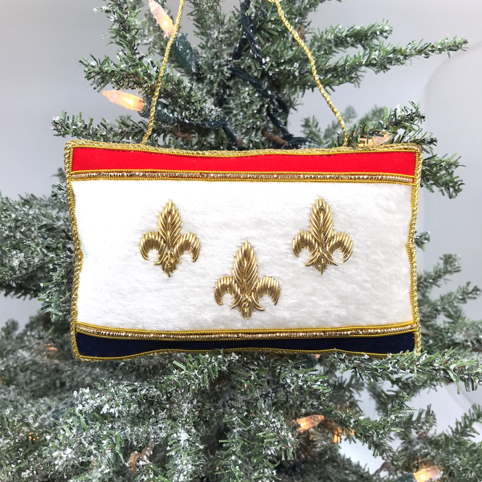 New Orleans Flag Ornament- Limited Edition