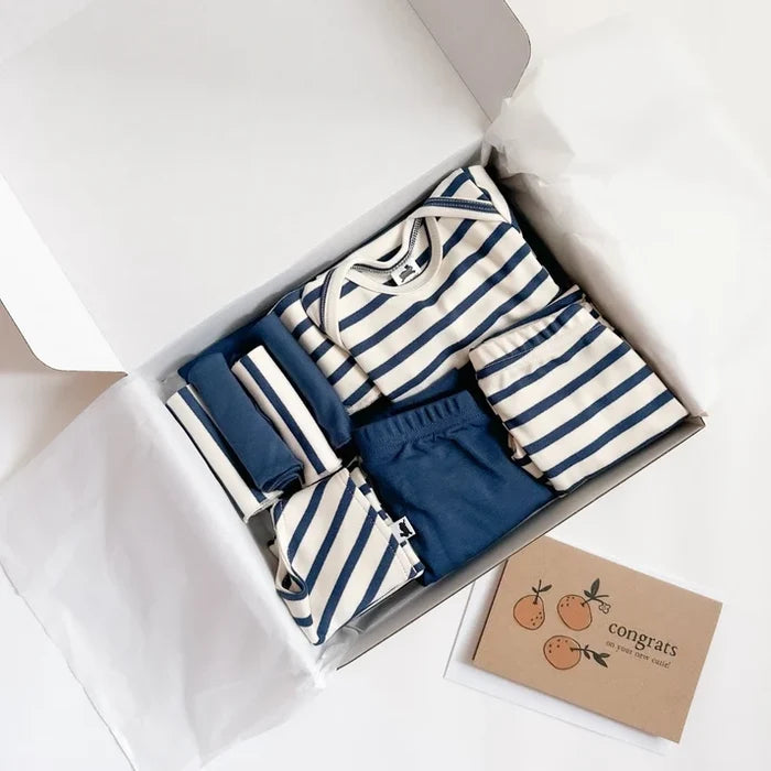Navy Striped