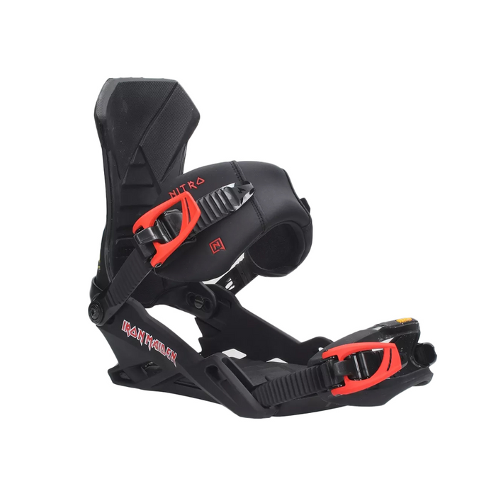 Nitro Team x Iron Maiden Snowboard Bindings 2023