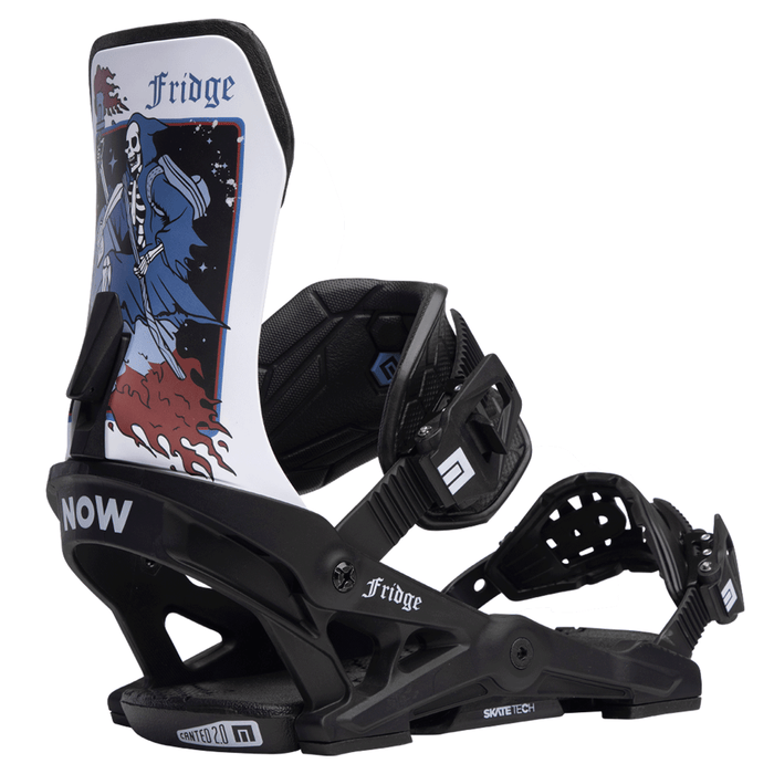 Now Men's Fridge Snowboard Bindings 2024 Black