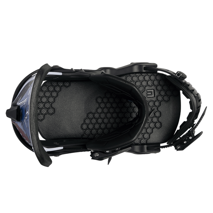 Now Men's Fridge Snowboard Bindings 2024 Black