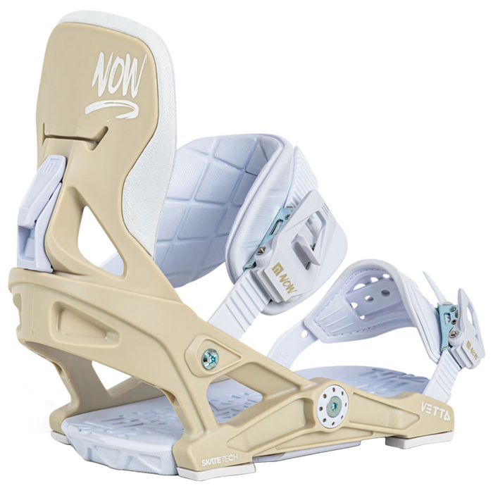 Now Vetta Snowboard Bindings 2023 Tan