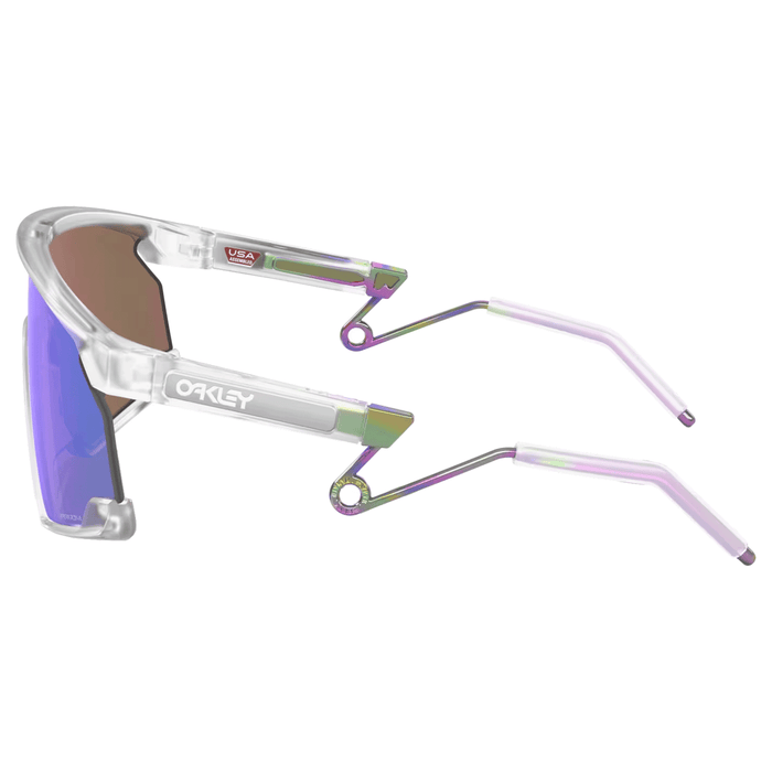 Oakley BXTR Metal Sunglasses Matte Clear/Prizm Violet - Comor - Go Play Outside