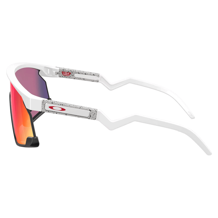 Oakley BXTR Sunglasses Matte White Matte Black/Prizm Road - Comor - Go Play Outside