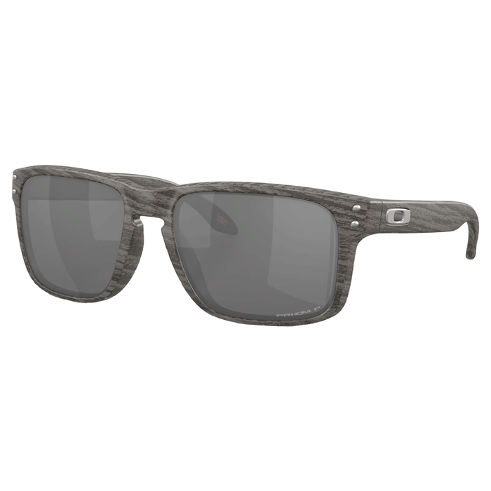 Oakley Holbrook Sunglasses Woodgrain/Prizm Black Polarized - Comor - Go Play Outside