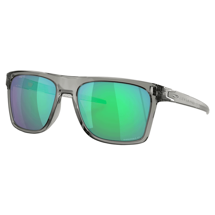 Oakley Leffingwell Sunglasses Grey Ink/Prizm Jade Polarized - Comor - Go Play Outside