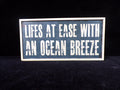"Ocean Breeze" Sign, With Hanger - Annapolis Maritime Antiques