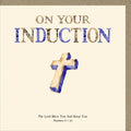 "On Your Induction" Greeting Card