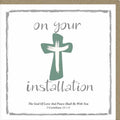 "On Your Installation" 2 Corinthians Greeting Card