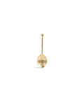 Oval Serving Spoon - Brass