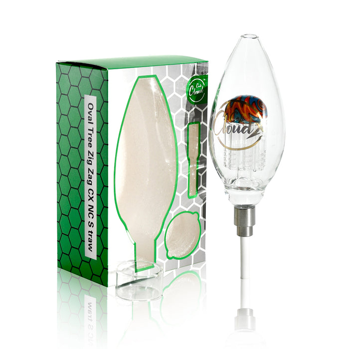 Oval Tree Zig Zag CX Dab Straw Kit– Unique Flame