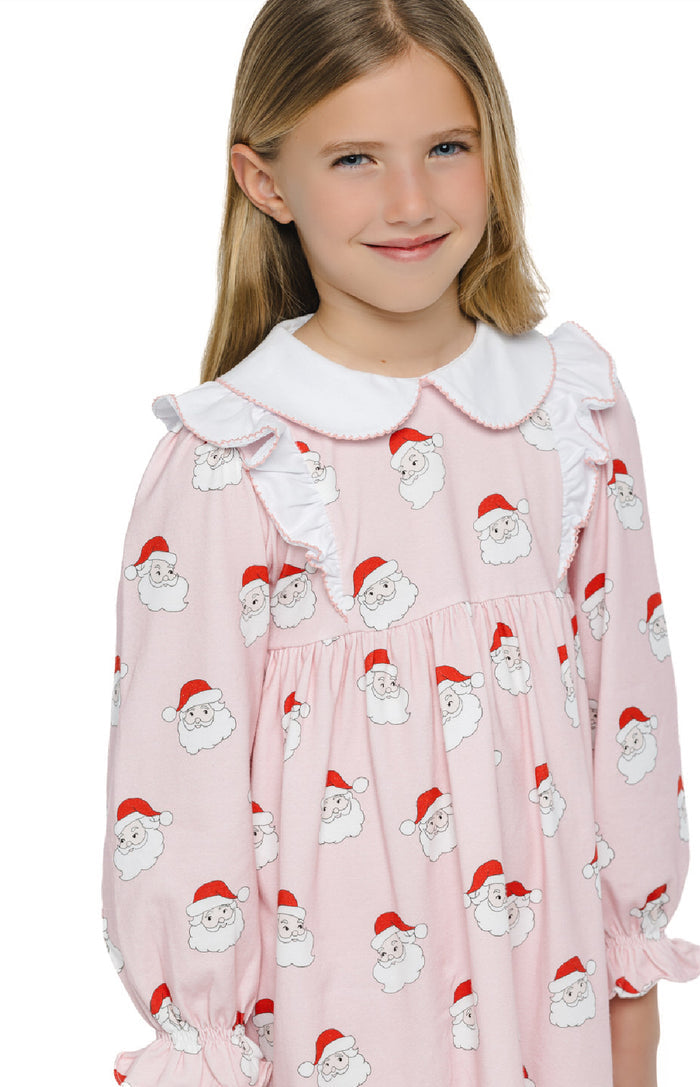 Pastel Santa Girl Gown