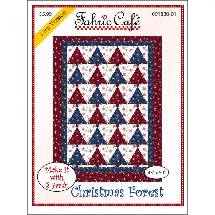 Pattern - Christmas Forest 3-Yard Quilt Designer: Donna Robertson  FCA091830-01