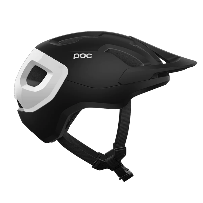 POC Axion Race MIPS Helmet Uranium Black Matt/Hydrogen White - Comor - Go Play Outside