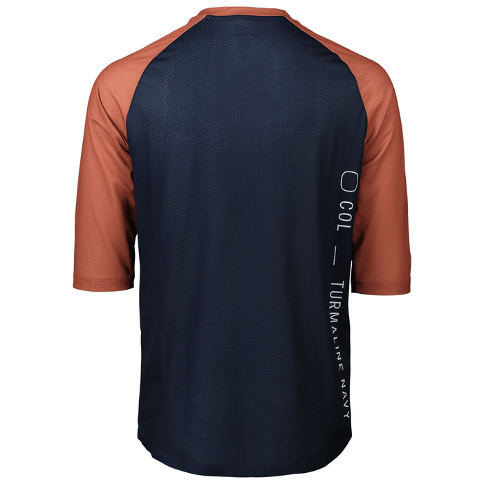 POC Men's MTB Pure 3/4 Sleeve Jersey Turmaline Navy/Himalayan Salt